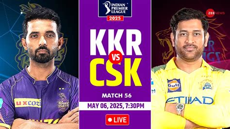 csk vs kkr live score cricbuzz